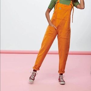 Lucy and Yak Organic Corduroy Maple Dungarees